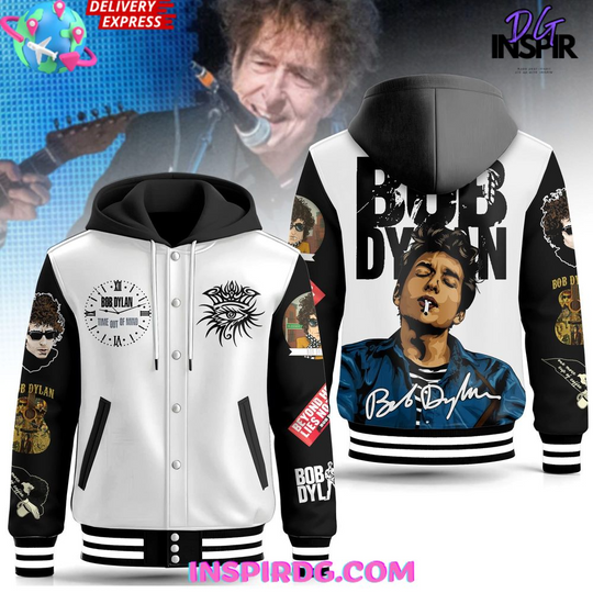 Bob Dylan Limited Edition Hooded Varsity Jacket
