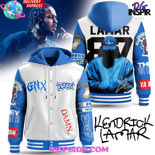 Kendrick Lamar GNX Limited Edition Hooded Varsity Jacket