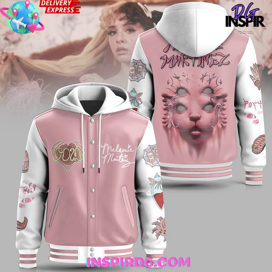 Discover Melanie Martinez Portals Hooded Varsity Jacket