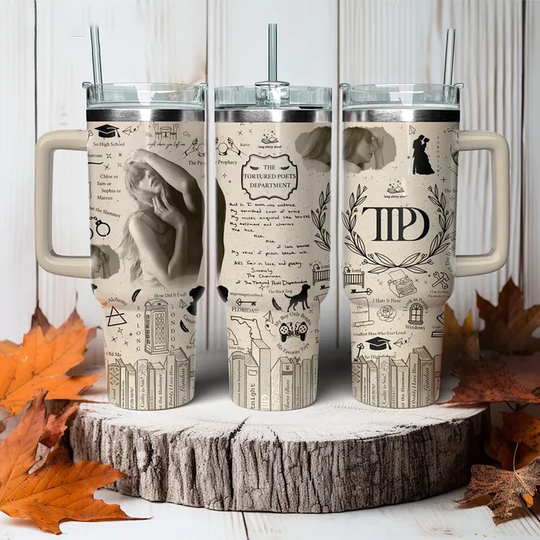 Discover Swift The Tortured Poets Department Tumbler 40oz