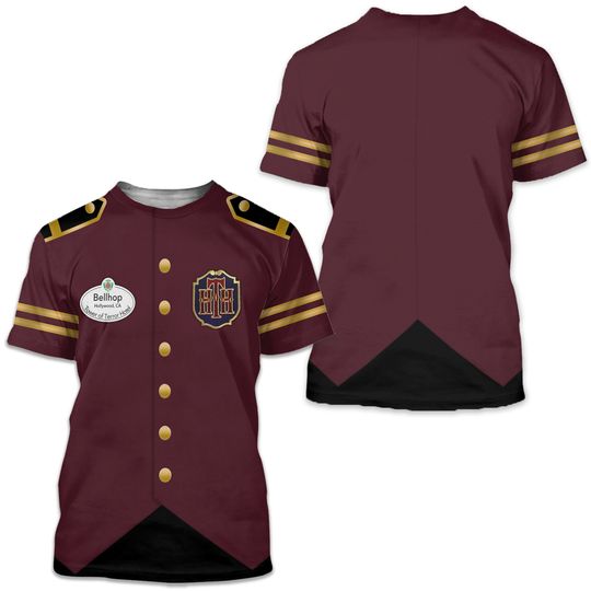 Disney Tower Hotel 3D Costumes Shirt, Tower of Terror T-shirt