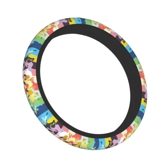 Discover Pop Eeveelutions Eevee Anime Car Steering Wheel Cover