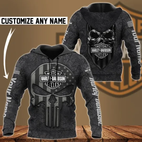 Discover Personalized Harley Motor Racing Davidsonn 3D Hoodie