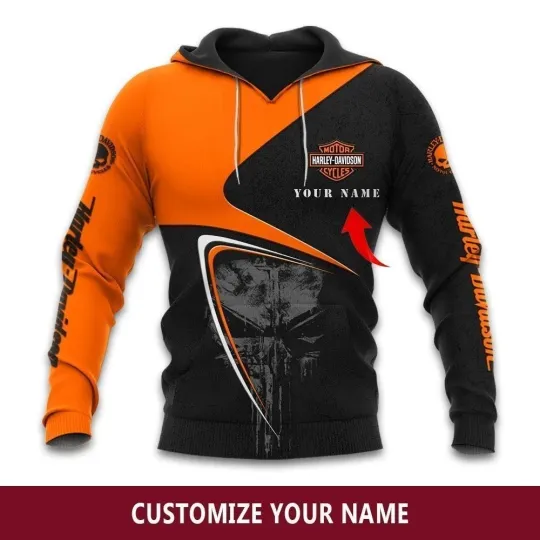 Discover Personalized Harley Motor Racing Davidsonn Lightweight Hoodie Unisex Adult S-5XL