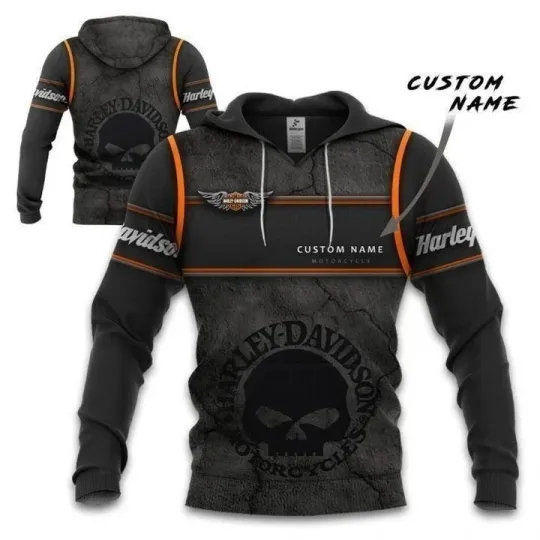 Discover Personalized Harley Motor Racing Davidsonn Lightweight Hoodie Unisex Adult S-5XL