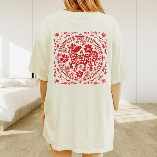 Discover Year of the Horse 2026 T-Shirt: Chinese New Year Unisex Tee