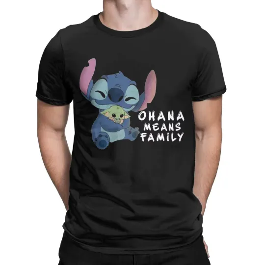 Discover Disney Stitch Ohana Cute T-Shirt for Men, Women, Gift for Friends