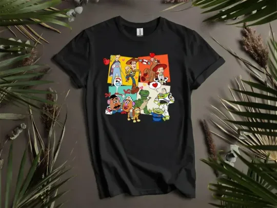Discover Disney Cute Toy Story Fan Valentines  T-SHIRT Unisex