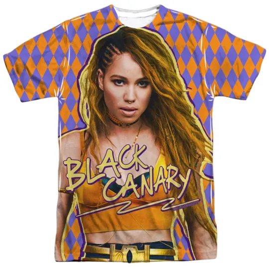 Birds of Prey Black Canary 3D T-Shirt for Her and Him