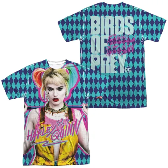 Birds of Prey Harley Quinn Emancipation 3D T-Shirt for Women and Men Birthday Gift