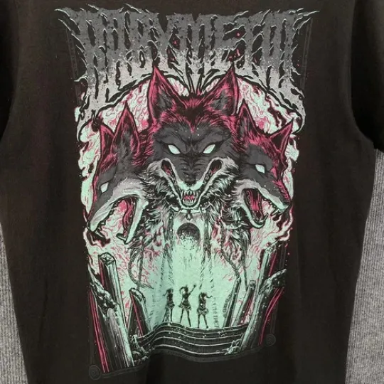 Babymetal World Tour 2026 T Shirt Retro Style Black Unisex Tee