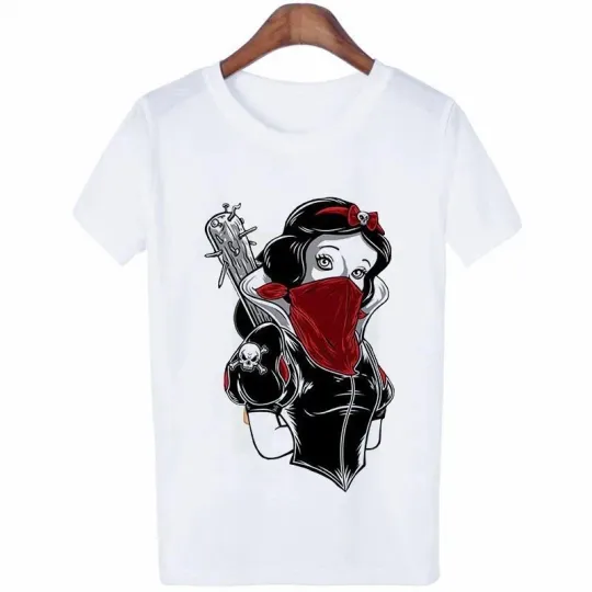 Discover Disney Cartoon Princess Snow White T-Shirt for Men, Women, Gift for Friends