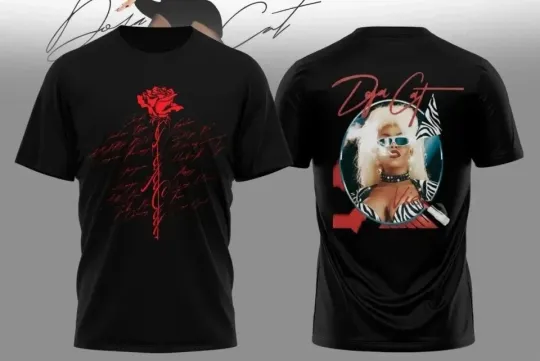 Discover Doja Cat Ma Vie World Tour 2026 T Shirt