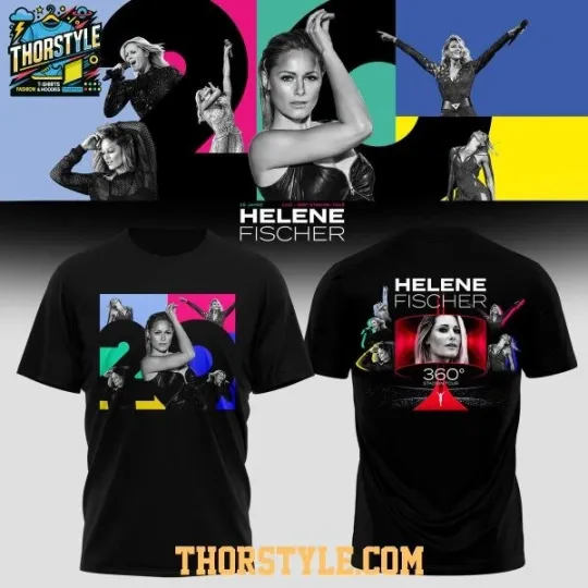 Discover Helene Fischer 360 Stadium Tour 2026 Clebrate 20 Jahre T-Shirt