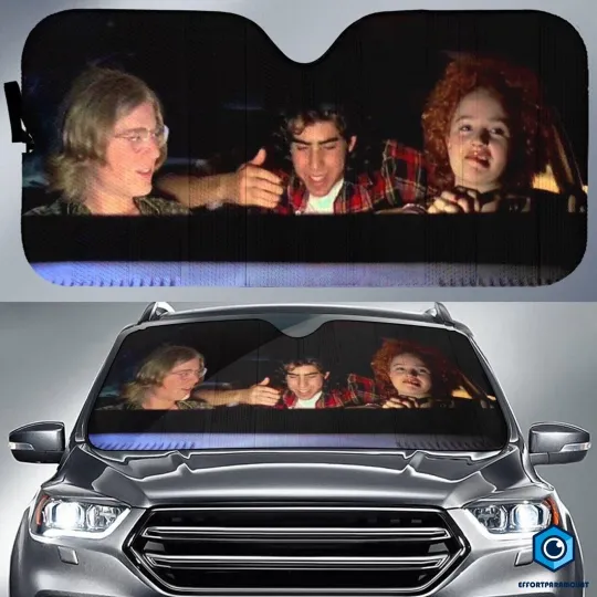 Dazed and Confused Movie Car Sun Shade, Dazed Confused Car Accessories, Vintage