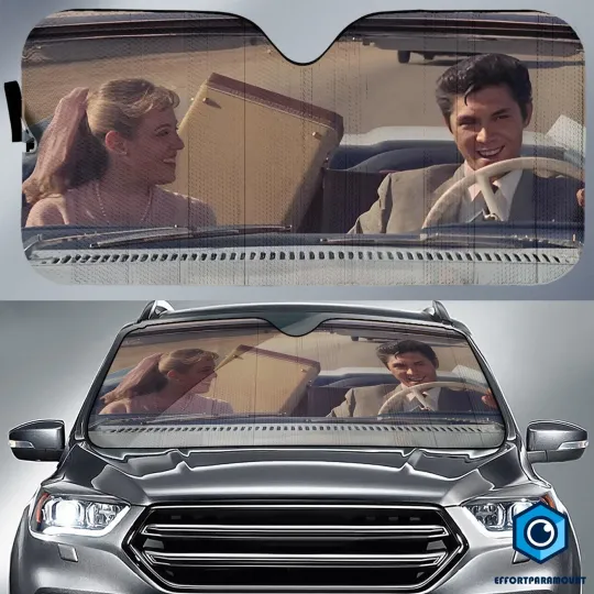 Discover Vintage 80s La Bamba Car Sun Shade, La Bamba Car Accessories, Ritchie Valens