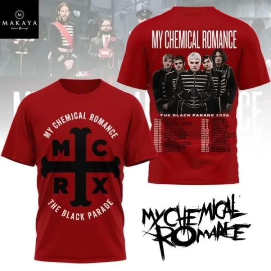MCR The Black Parade 2026 Tour T-Shirt