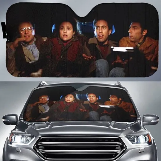 Seinfeld Movie Car Sunshade,Seinfeld Movie Car Sunshade Windshield Gift