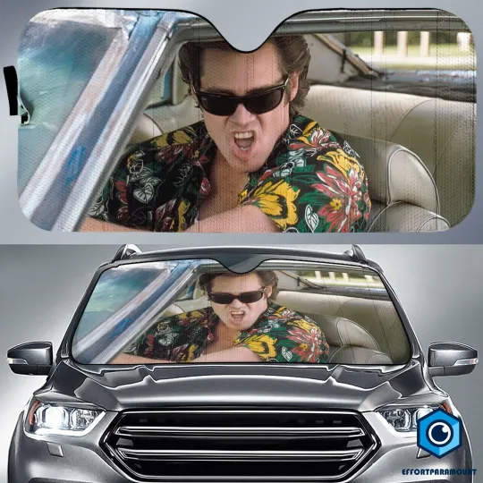 Discover Ace Ventura Pet Detective Car Sun Shade, Jim Carrey Car Windshield, Put Me In