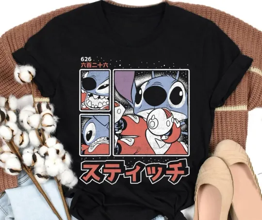 Discover Disney Lilo And Stitch T-Shirt for Men, Women, Gift for Friends