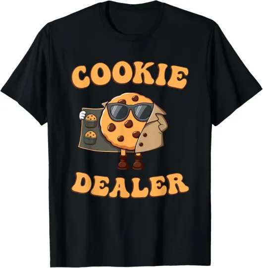 Discover Cookie Dealer Cookie Seller Baking Cookie Crew Boys Girl T-Shirt