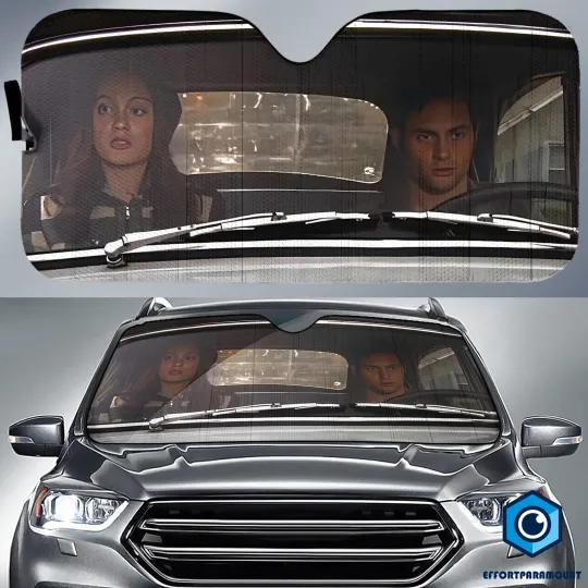 Discover Gossip Girl Car Sun Shade, Gossip Girl Car Windshield, Gossip Girl Gift, XOXO