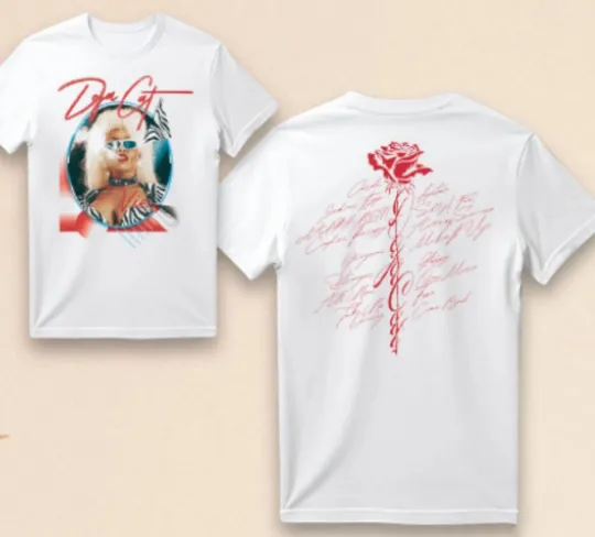 Discover New Doja Cat Ma Vie World Tour 2026-2 Sides Shirt