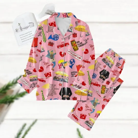 Discover How I Met Your Mother Pajamas Set, Retro Movie Women Pajamas, Funny TV Series Pajamas