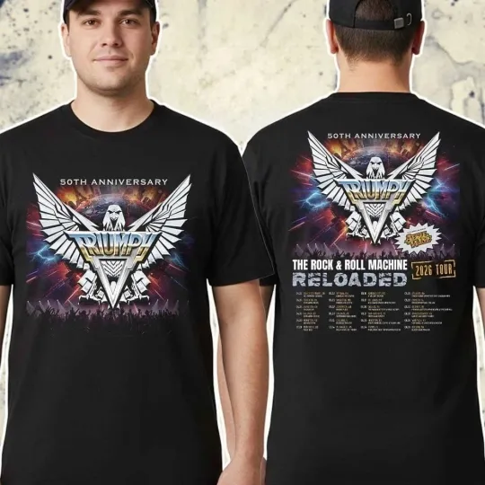 Discover Trivph 50th Anniversary 2026 Tour T shirt