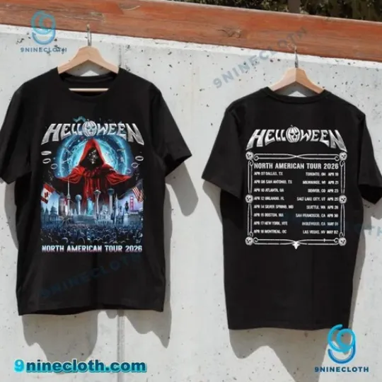Discover Helloween North American Tour 2026 T-shirt