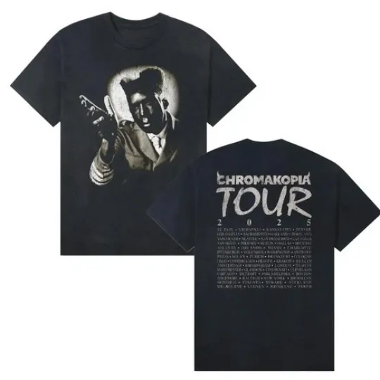 Golf Wang Tyler The Creators Chromakopia Tour 2026 T-shirt