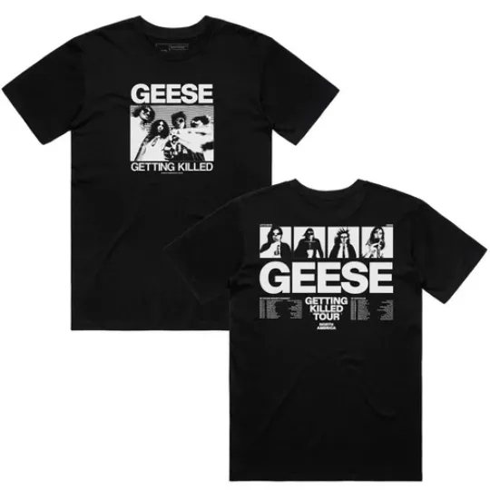 Discover GEESE BAND Getting Killed 2026 Tour T-Shirt All Sizes