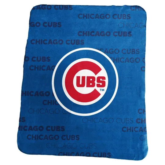 Chicago Cubs Blanket 50x60 Fleece Classic
