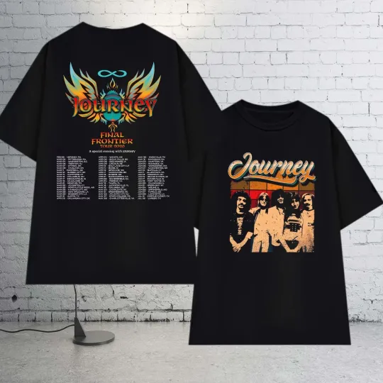 Discover Journey Final Frontier Tour 2026 Graphic Tee Unisex T-Shirt