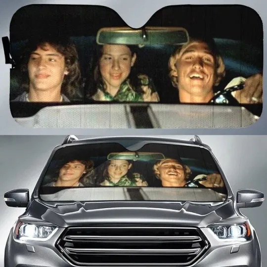 Dazed and Confused Car Sun Shade