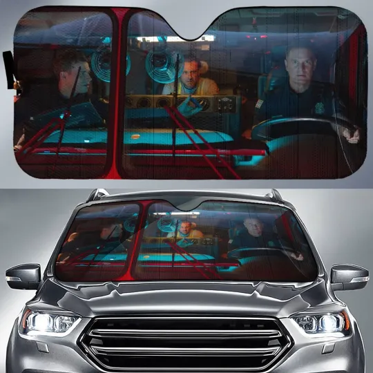 Discover 911 Movie Car Sun Shade, Bobby Nash Evan Buckley Auto Windshield, Car