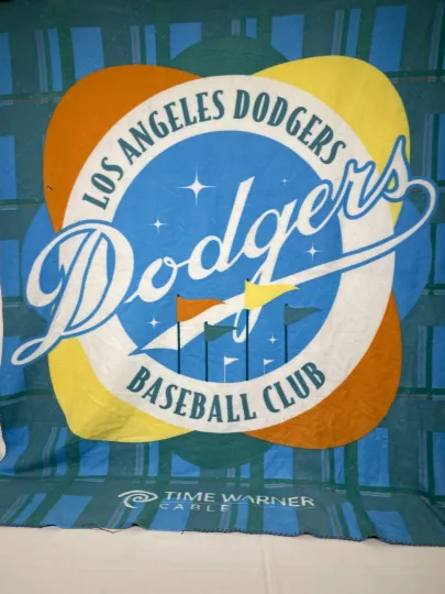 Los Angeles Dodgers  50x60" SGA Fleece Blanket Time Warner Cable