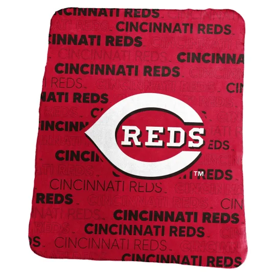 Discover Cincinnati Reds Blanket 50x60 Fleece Classic