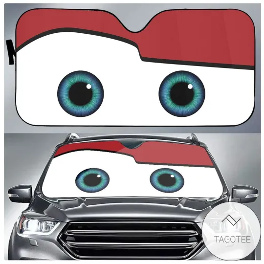Discover Personalized Disney Cars Car Sun Shade Car Eyes Movie Windshield Sun Shade