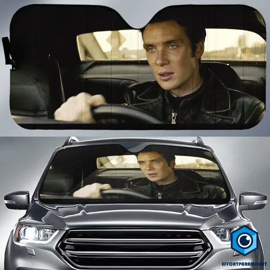 Cillian Murphy Car Sun Shade, Cillian Murphy Auto Sun Shade, Cillian Murphy Car