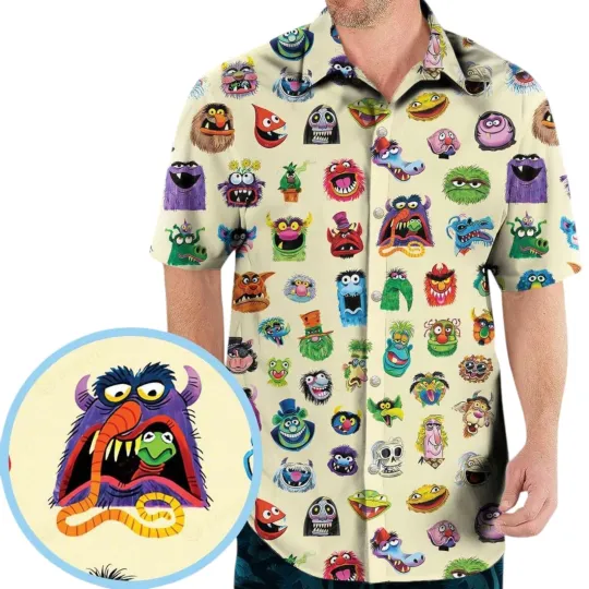 Discover Muppets Characters The Muppet Show Hawaiian Shirt