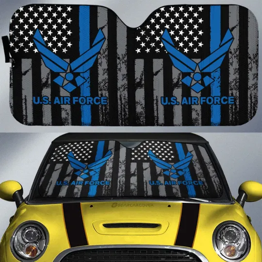 Discover US Air Force Car Sunshade Custom Car Accessories