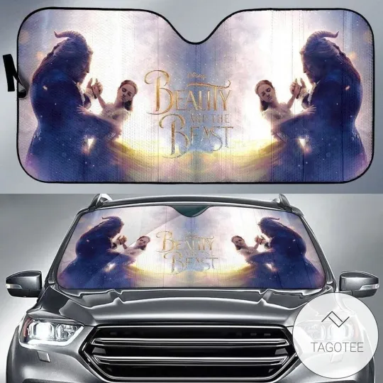 Discover Disney Beauty And The Beast Car Sun Shade Beauty And The Beast Dancing