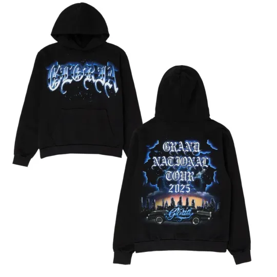 Kendrick Lamar Gloria Grand National Tour 2025 Hoodie Concert Band Merch S-5XL