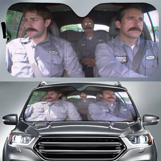 Discover The Office Movies Car Sun Shade The Office Sitcom Car Sun Shade Michael Scott