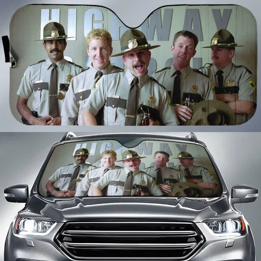 Discover Erik Stolhanske Steve Lemme Car Sun Shade, Super Troopers Auto Sun Shade, Paul