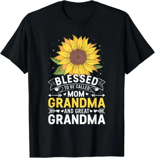 Discover Blessed To Be Called Mom Grandma Great Grandma Mother's Day T-Shirt
