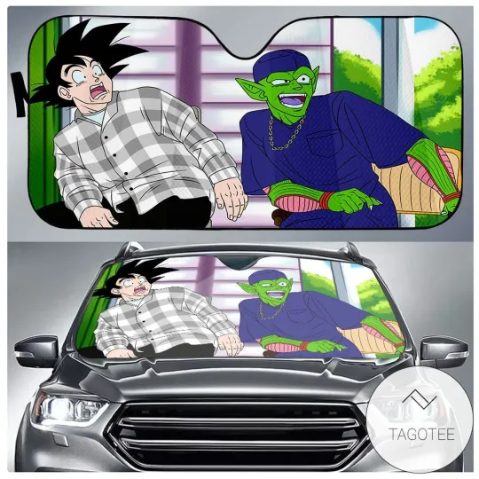 Discover Dragonball Car Sun Shade Dragonball Damn Go-ku And Pi-ccolo