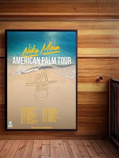Discover Niko Moon American Palm Tour 2026 Poster