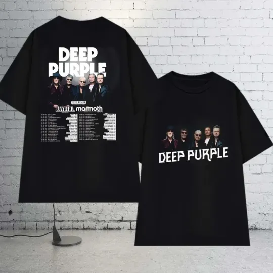 Deep Purple Graphic Shirt, 2026 Deep Purple Tour Shirt, Deep Purple Rock Band